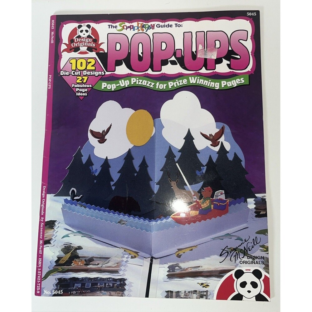 Scrap Happy Guide To Pop-Ups 27 Designs Suzanne McNeill Design Originals 5045